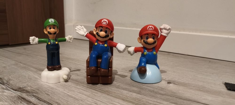 Rzadkie figurki McDonald's mario