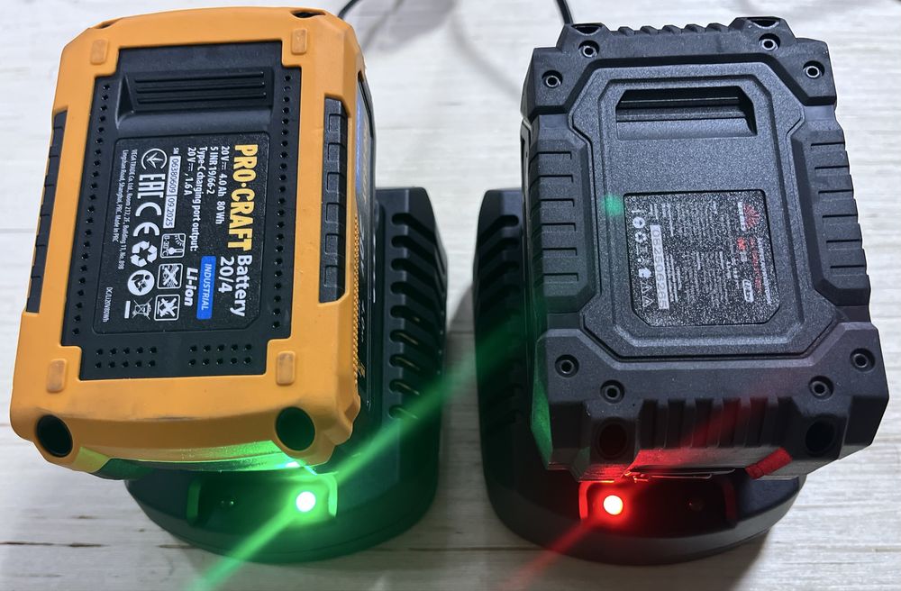 Зарядний пристрій Procraft посадка Makita 18-21В