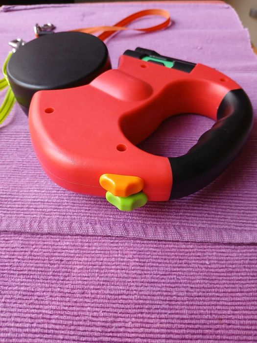 Trela para 2 cães rotativa 360º