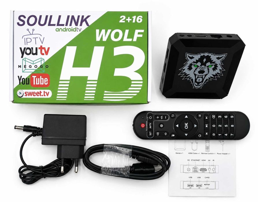 Приставка,тв-box H3(X96Q,AllwinnerH313,2/16GB,Android 10),налаштування