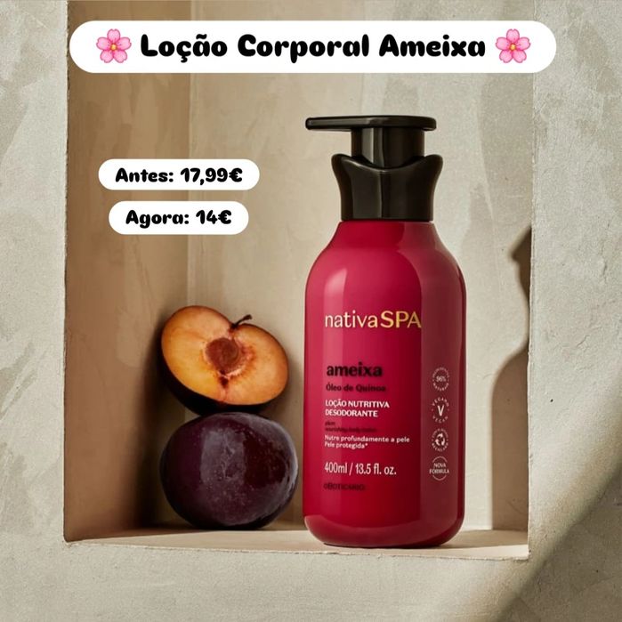 Loção Corporal Ameixa