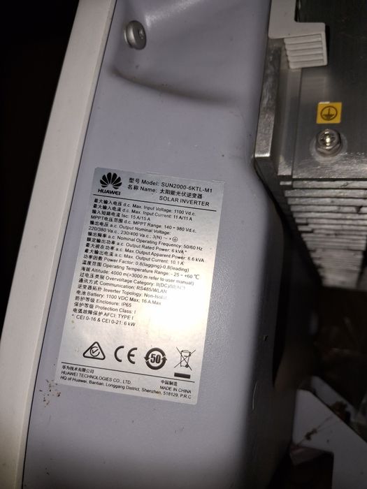 Falownik [inwenter] trójfazowy Huawei 6kw