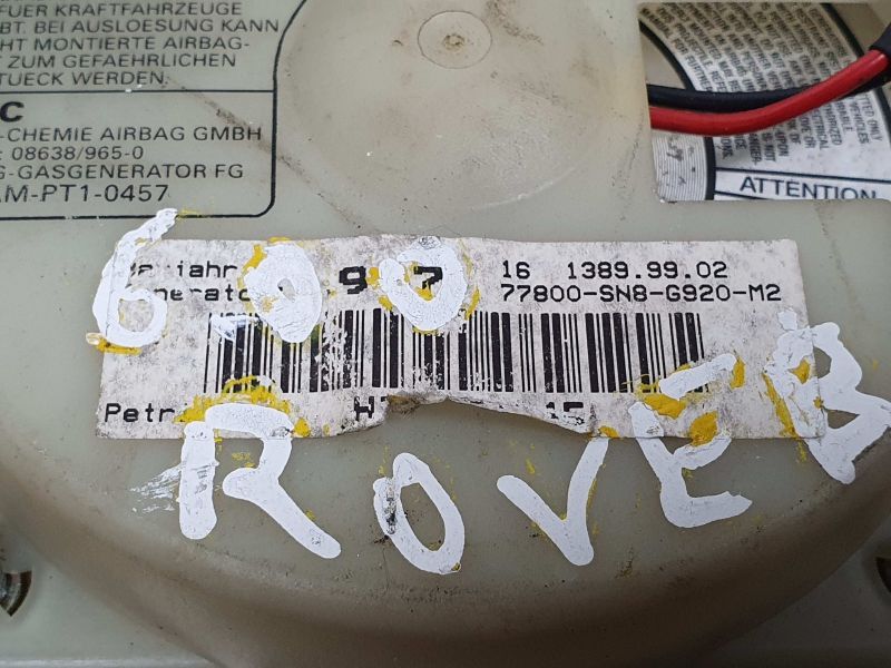 Airbag do volante ROVER 600 (RH)