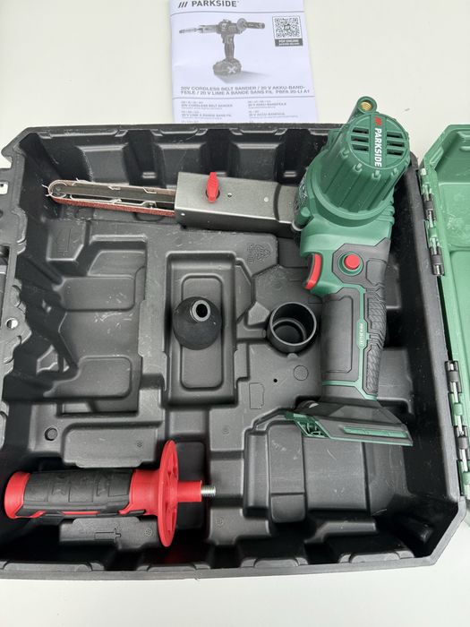 Акумуляторний стрічковий напильник PARKSIDE® PBFA 20-Li A1
