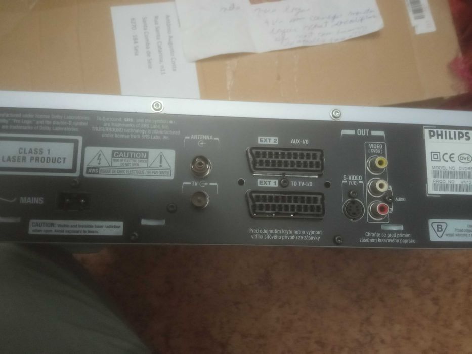 Leitor e gravador de DVD - perfeitamente funcional