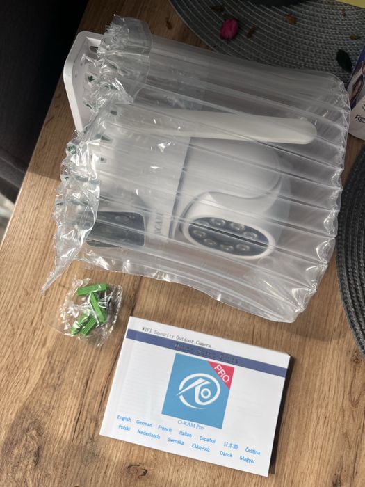 Kamera WiFi z Noktowizją i Detekcją Ruchu – Monitoring Zewnętrzny HD