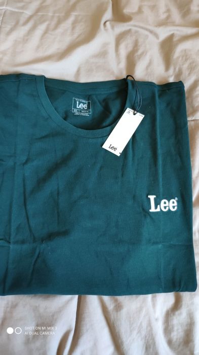 Lee zielony morski t-shirt rozm XXL