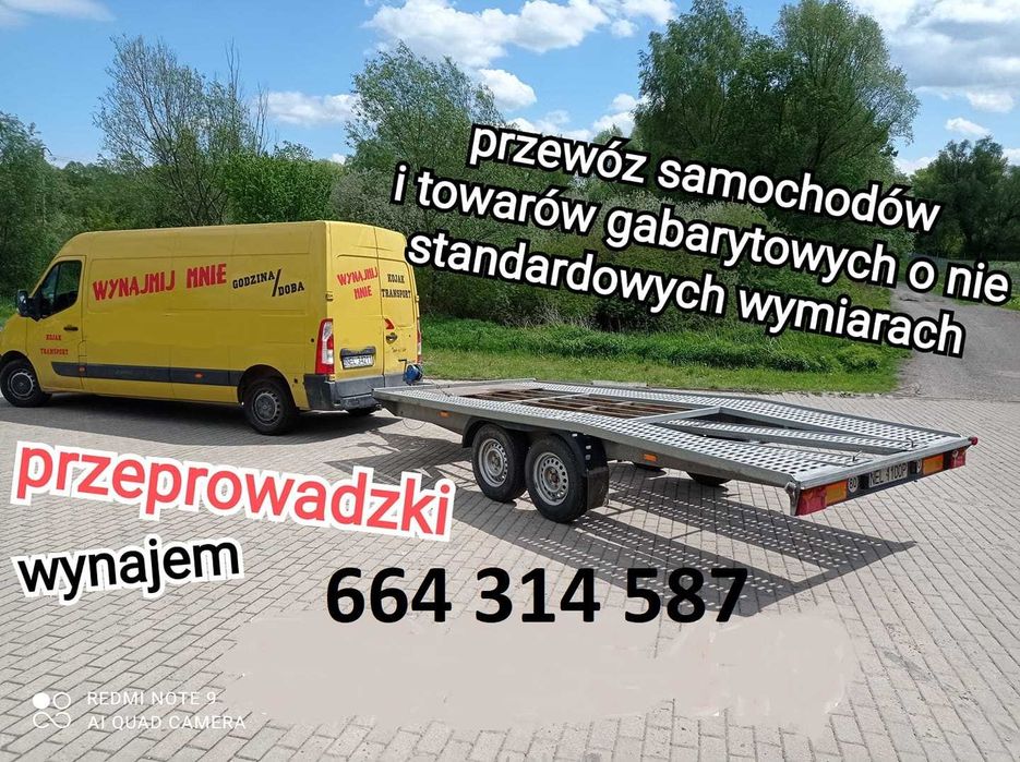 busy dostawcze i 9 osobowe  przeprowadzki przewóz osób
