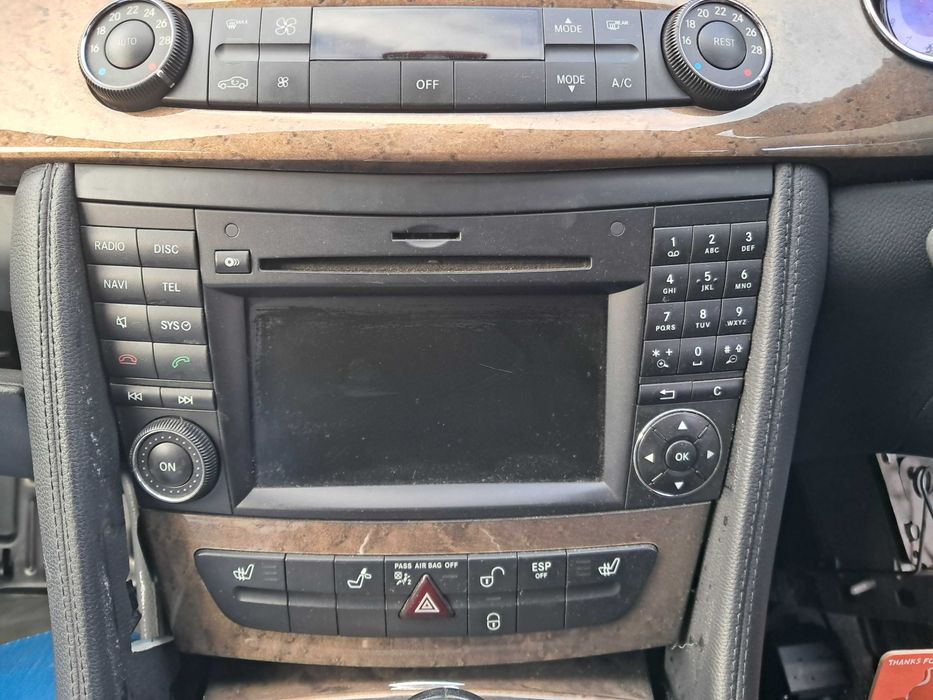 Radio navi mercedes w219 cls,w211 lift