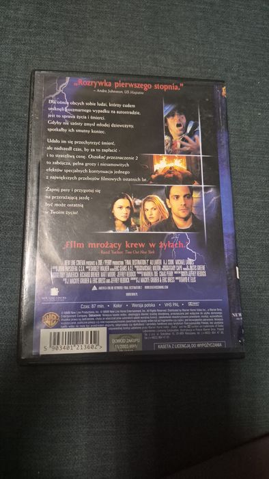 Oszukać przeznaczenie 2 dvd