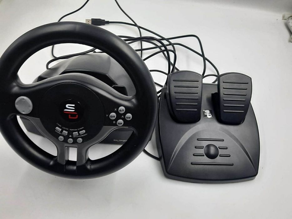 Subsonic SV200, Kierownica + pedały, Nintendo Switch, PC, PlayStation