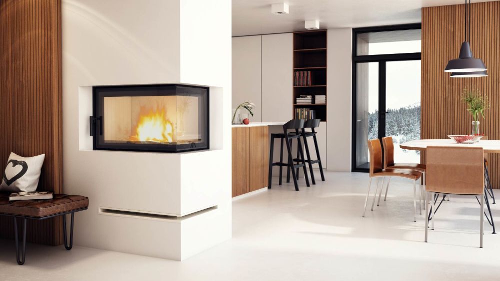 Kominek montaż nowoczesny narożny 10 lat gwarancji super cena