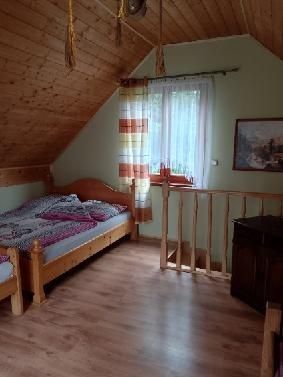Domki letniskowe.