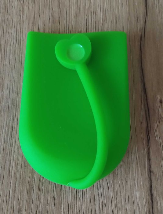 Nowe silikonowe etui na klucze Jelly Wonderland, kolor Zielony.