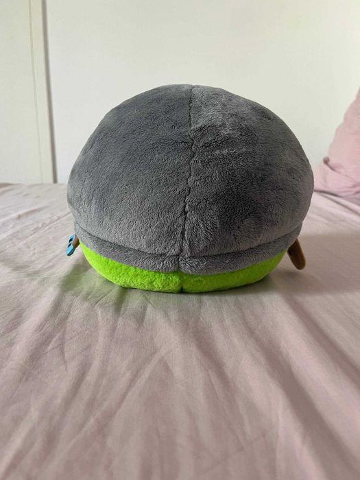 Peluche porco Angry Birds com capacete, cerca de 20 cm
