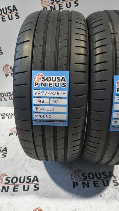 2 pneus semi novos 225-40R19 Pirelli - Oferta dos Portes