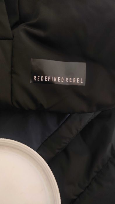 Pikowana kurtka przejściowa czarna - L