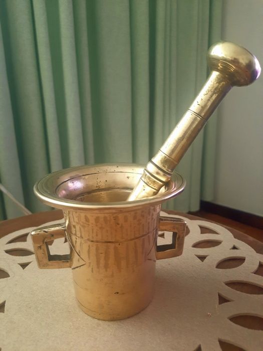 Moździerz z mosiądzu Warszawa Targówek • OLX.pl