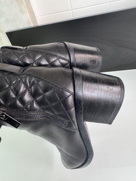 Botas em pele, pretas, 36, ALDO