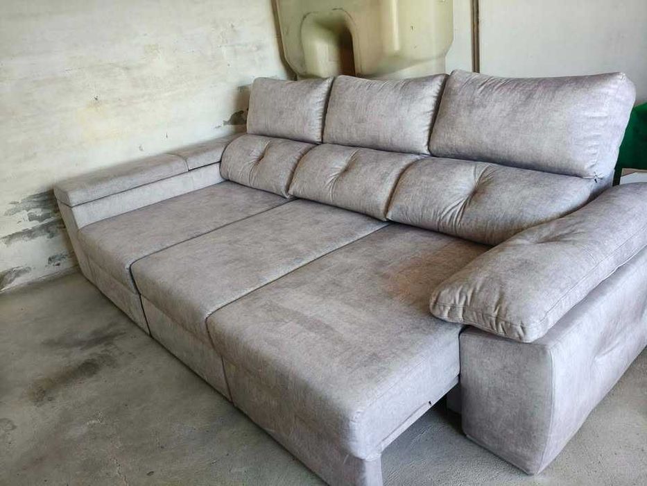 Sofá Chaise Longue 3 lugares