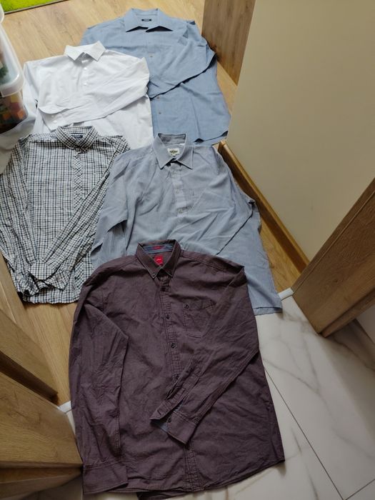 Zestaw koszul męskich rozmiar L,XL