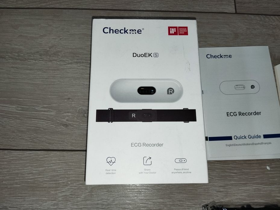 Przenośny monitor EKG CheckMe Duoek