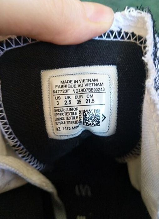 Кеди Converse р.35. оригінал.