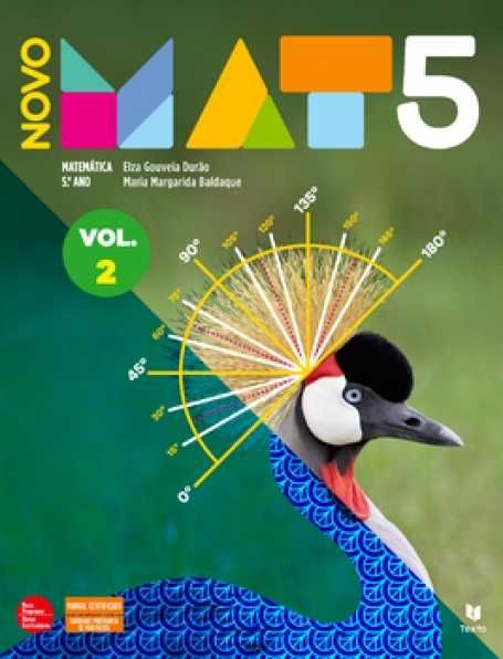 Livro escolar Mat5 Vol1 e Vol2