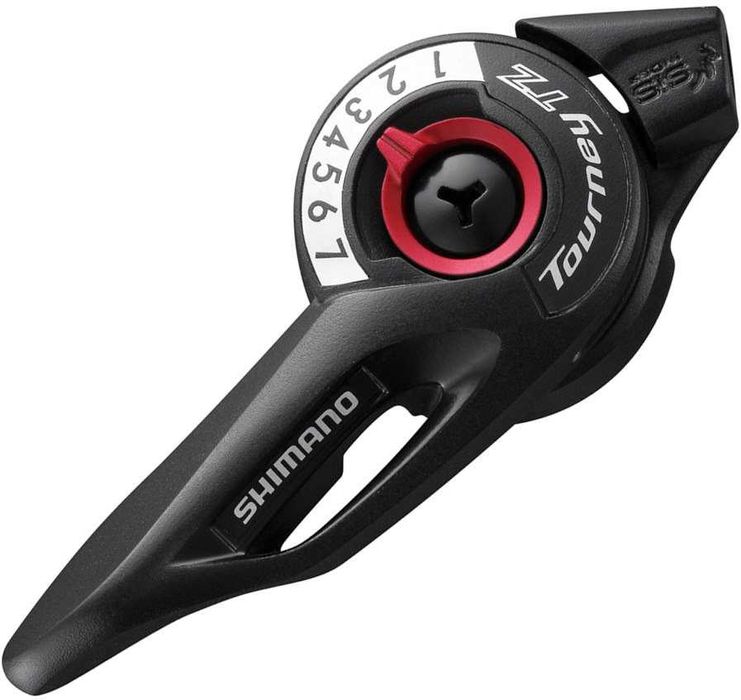 Manetka przerzutki /7rz/ SHIMANO SL-TZ500-7-R