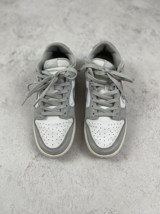 Кросівки білі - сірі Nike Dunk Low Grey Fog 44,5 / 28,5 см
