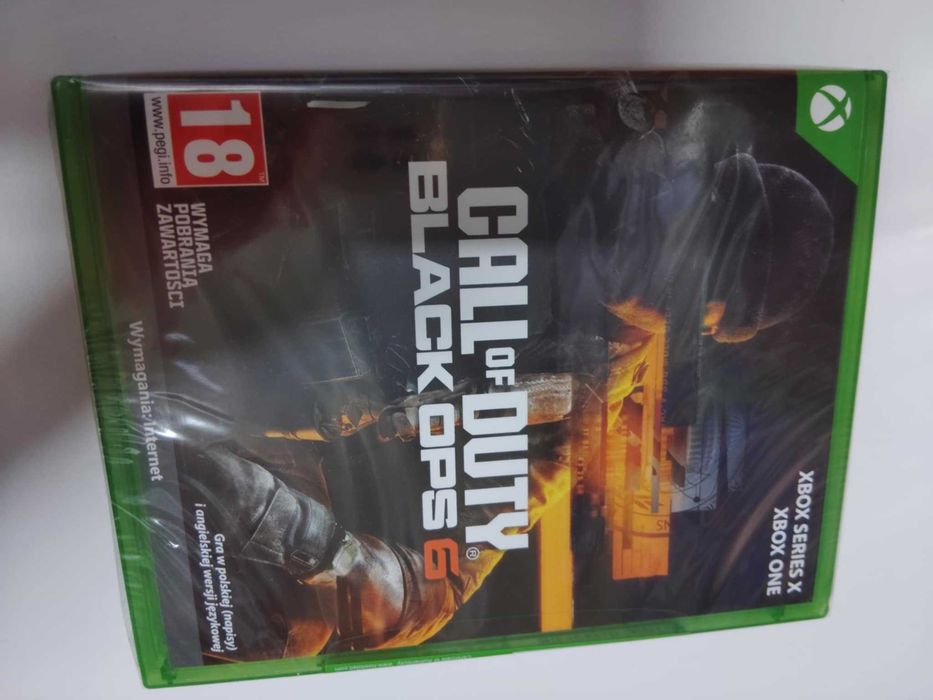 NOWA Call of Duty: Black Ops 6 Gra Xbox One Polska okładka / COD BO 6