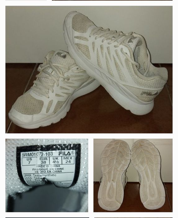 Asics ou Fila T.37, 38 ou 39 : preço mais baixo...