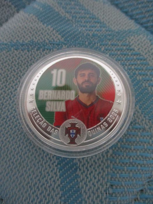 moedas da seleçao 2026-bernardo silva prateada