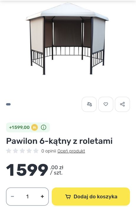 Pawilon ogrodowy