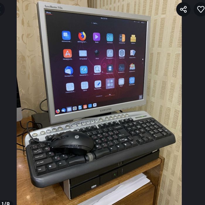 Компьютер Pentium Dual Core CPU E5300 2.6Ghz RAM 2GB 667Mhz HDD 200GB