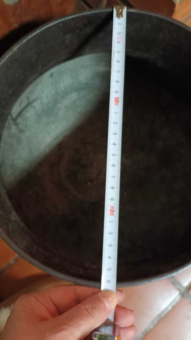 Panela de ferro de lareira