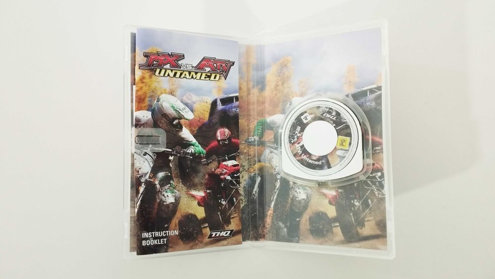 PSP - MX vs ATV Untamed - Completo com Manuais