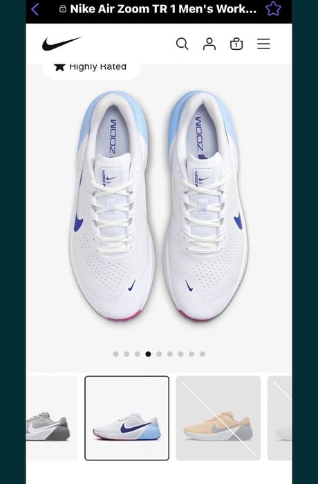 Кросівки чоловічі Nike Air Zoom