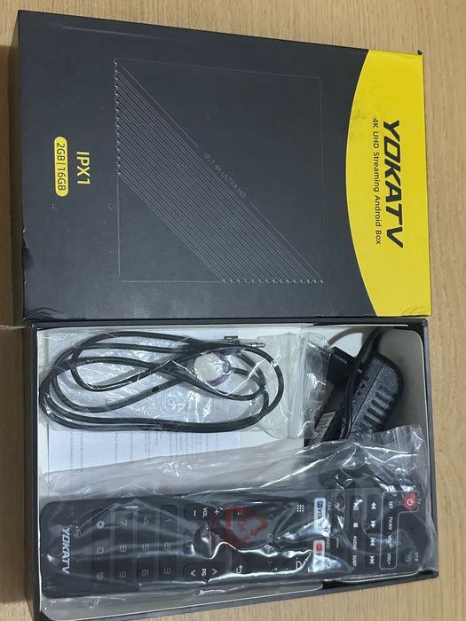 Yoka TV IPX1 - 4K UHD Streaming Android Box