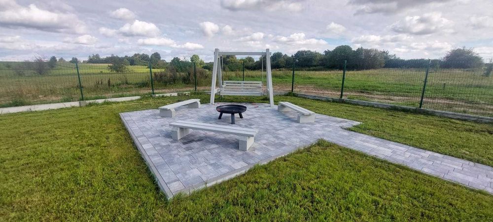 Domek drewniany do wynajęcia-sauna, balia oraz miejsce na ognisko !