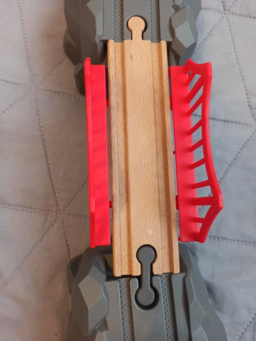 Akcesoria do torów drewnianych most