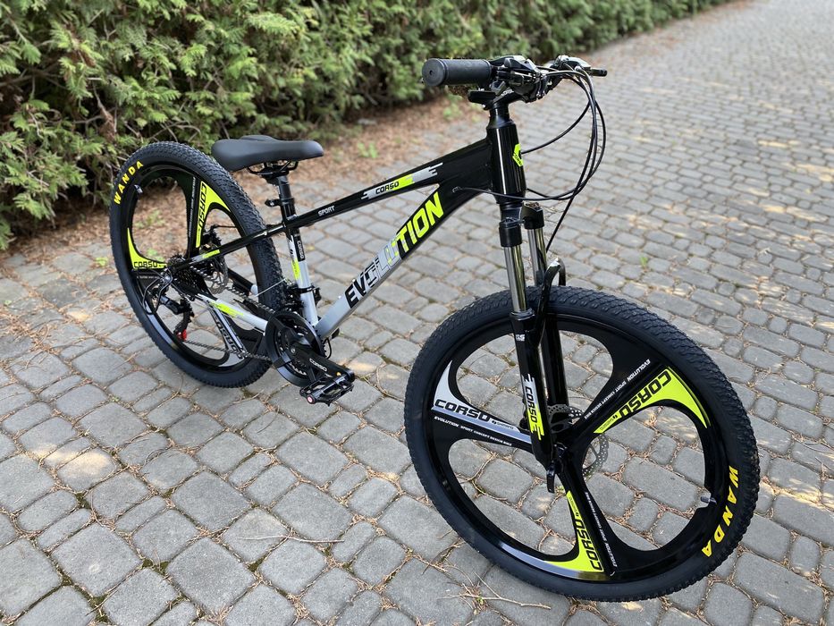 Алюмінієвий велосипед Corso Evolution 26 на литих дисках