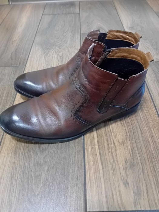 Skórzane Buty - Stan Idealny