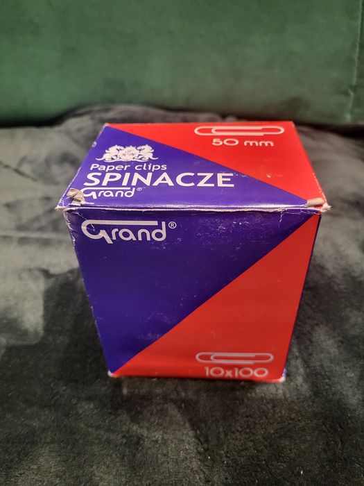 Spinacze biurowe grand