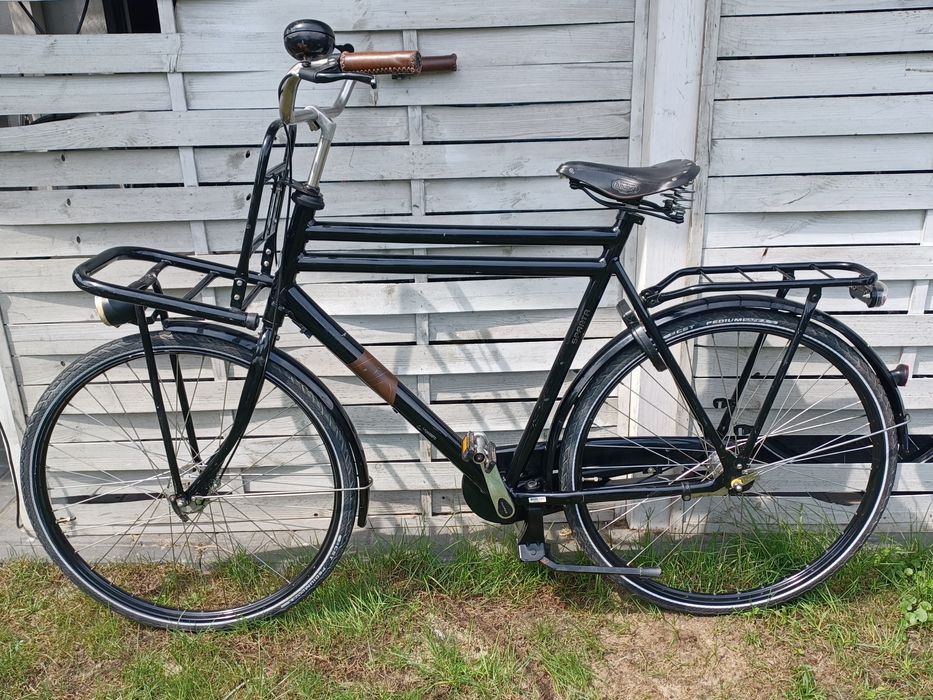Rower Sparta bagażowy brooks duży 28 oldschool retro vintage shimano