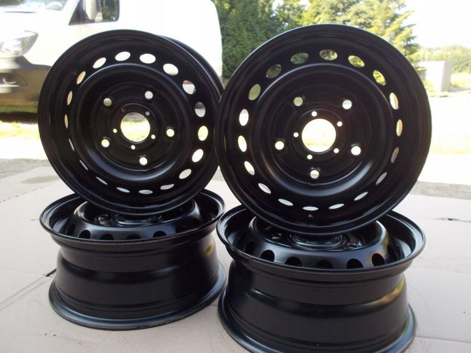 4x felgi stalowe 15 ford transit / transit custom 6,5 j 5x160 et60 piasta 65,1 mm ORYGINALNE