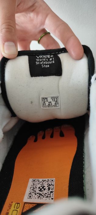 Кеди оригінал Vans Knu Skool в колаборації з Imran potato 44 розмір
