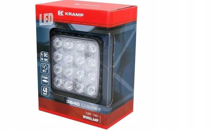 Lampa Halogen Roboczy LED 48W 3840 lm KRAMP ORYGINAŁ