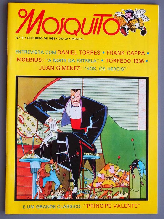 Revista Banda Desenhada Antiga - O Mosquito