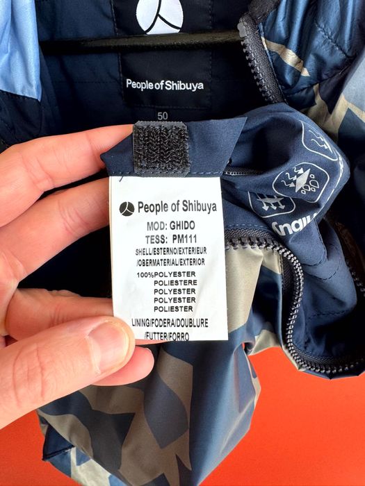 People of Shibuya Оригінал чоловіча жилетка безрукавка куртка розмір L